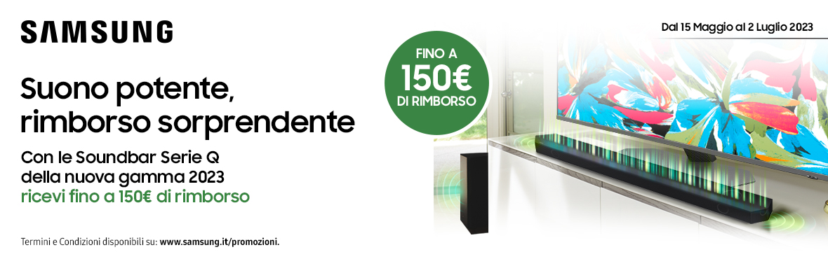 Suono potente, rimborso sorprendente