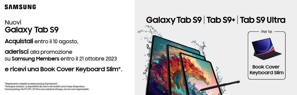 Tab S9 family and Cover Keyboard