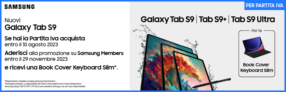 Tab S9 family and Cover Keyboard – Enterprise Edition