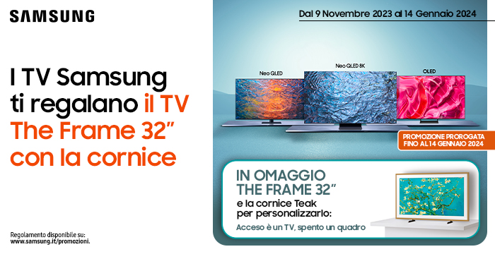 Per i clienti Tim, Smart TV Samsung e Premium online 